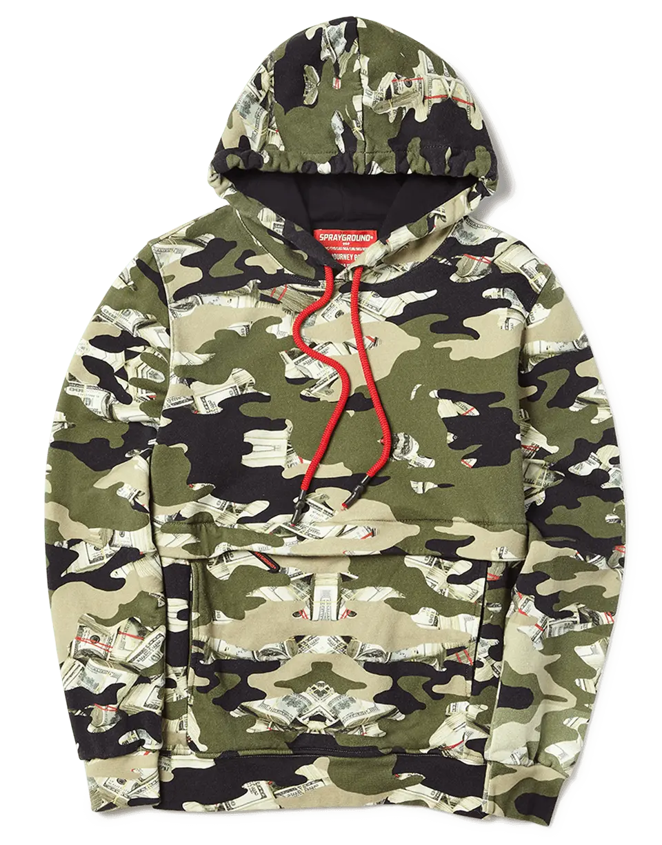 CAMO MONEY HOODIE