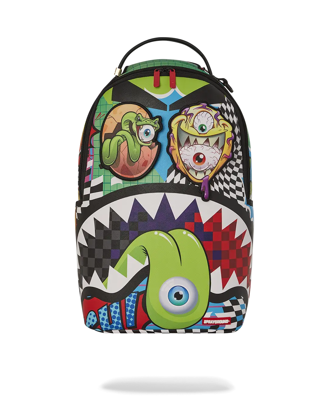 PSYCHO WORLD OF FUN BACKPACK (WITH REMOVABLE VELCRO EYE PATCHES) - Image 5
