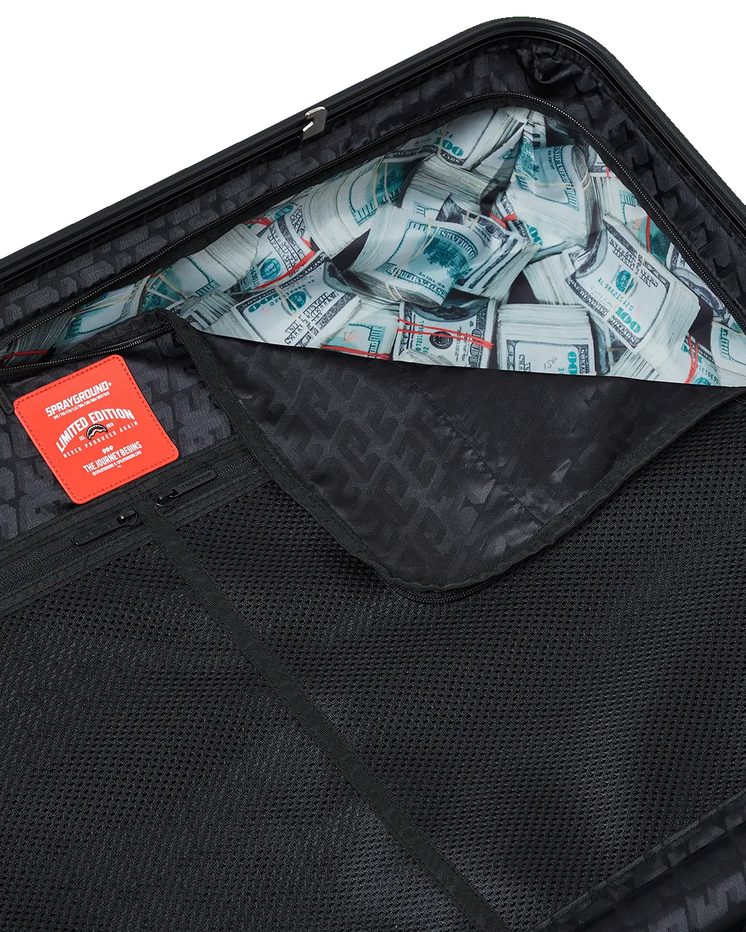 REALITY CHECK SHARKITECTURE FULL-SIZE JETBLACK LUGGAGE (GUNMETAL HARDWARE) - Image 16