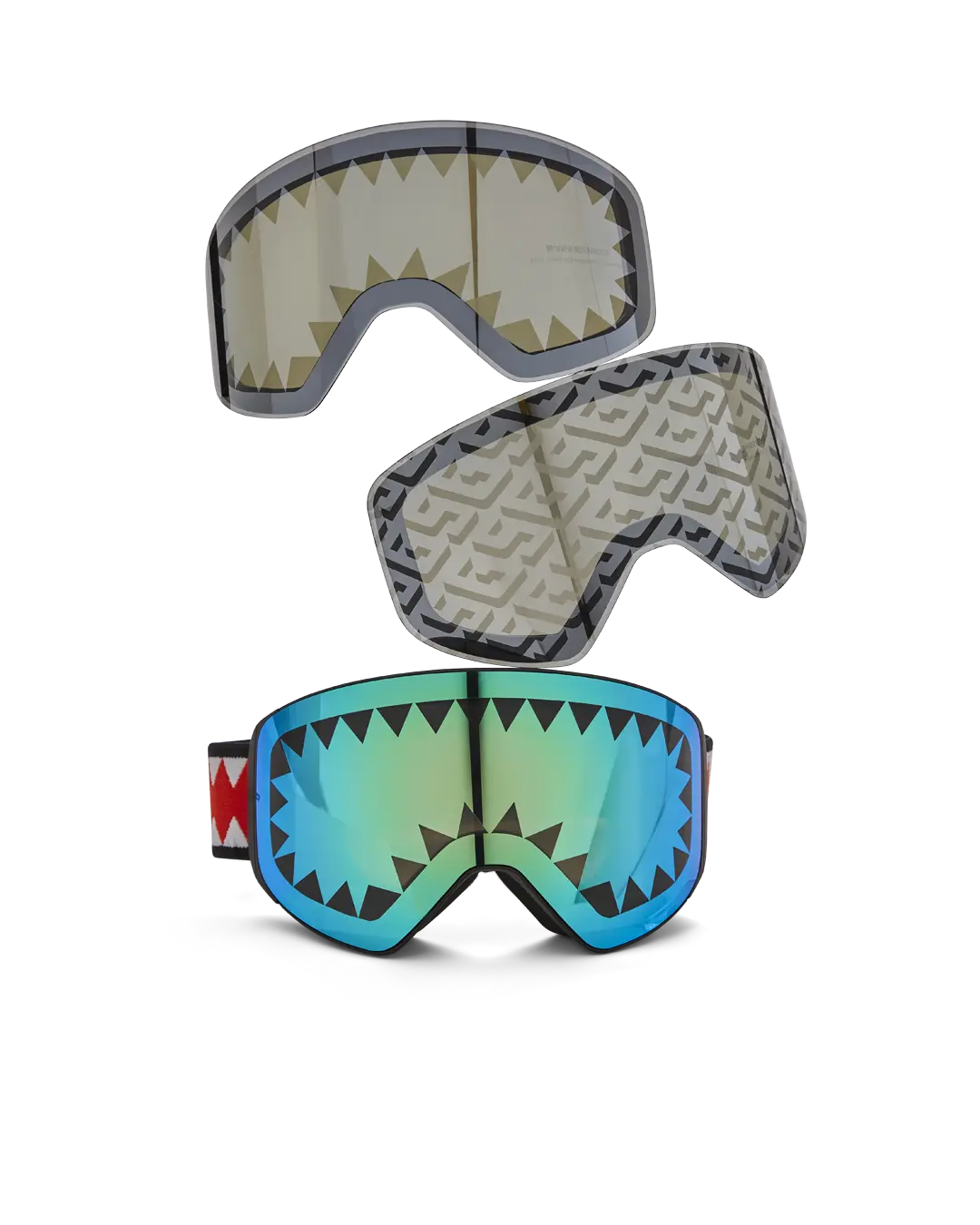 SKY HIGH SEEKERS ARCTIC SKI GOGGLES (3 INTERCHANGEABLE LENSES) - Image 3