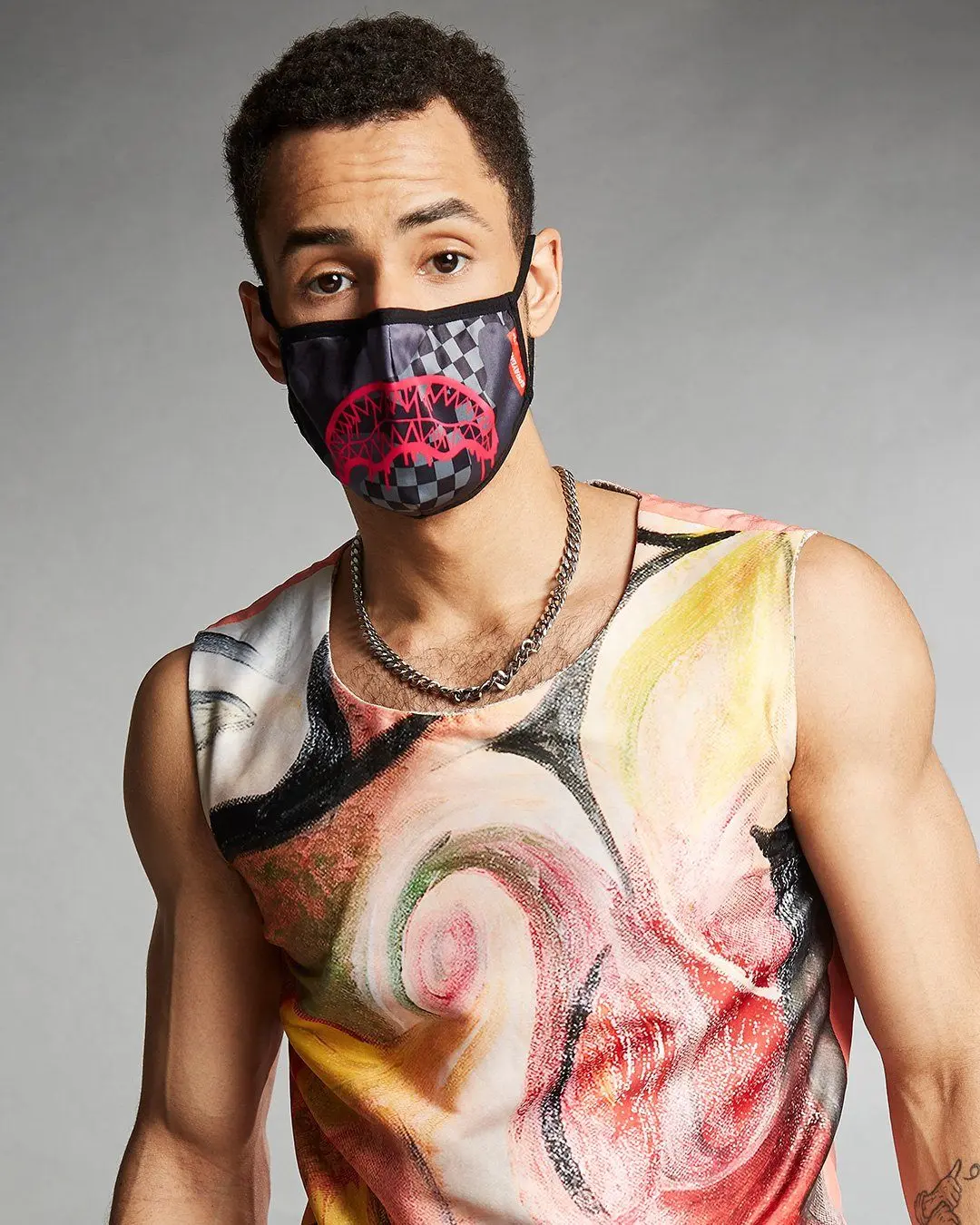 3AM PINK DRIP FACE MASK - Image 2