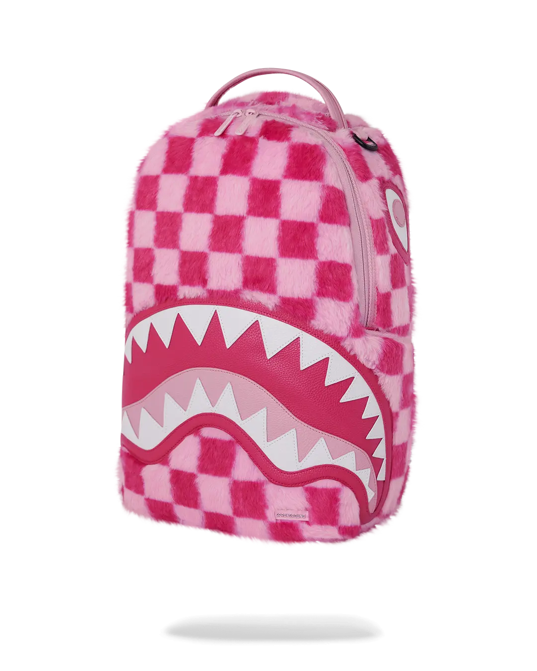 FURZILLA SHARK (PINK CHECK) BACKPACK - Image 3