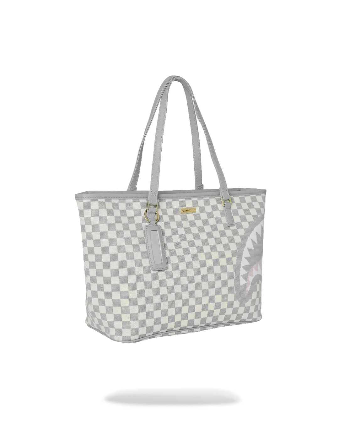KNIT SHARKS IN PARIS IN CREAM TOTE - Image 3