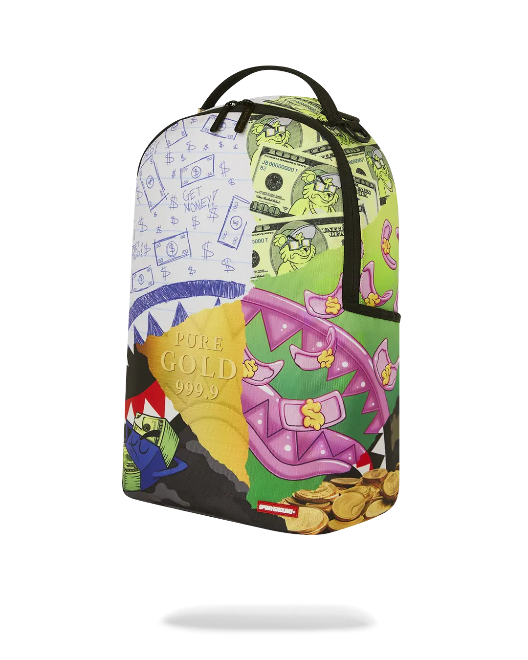 MEAN MONEY COLLAGE BACKPACK - Image 3