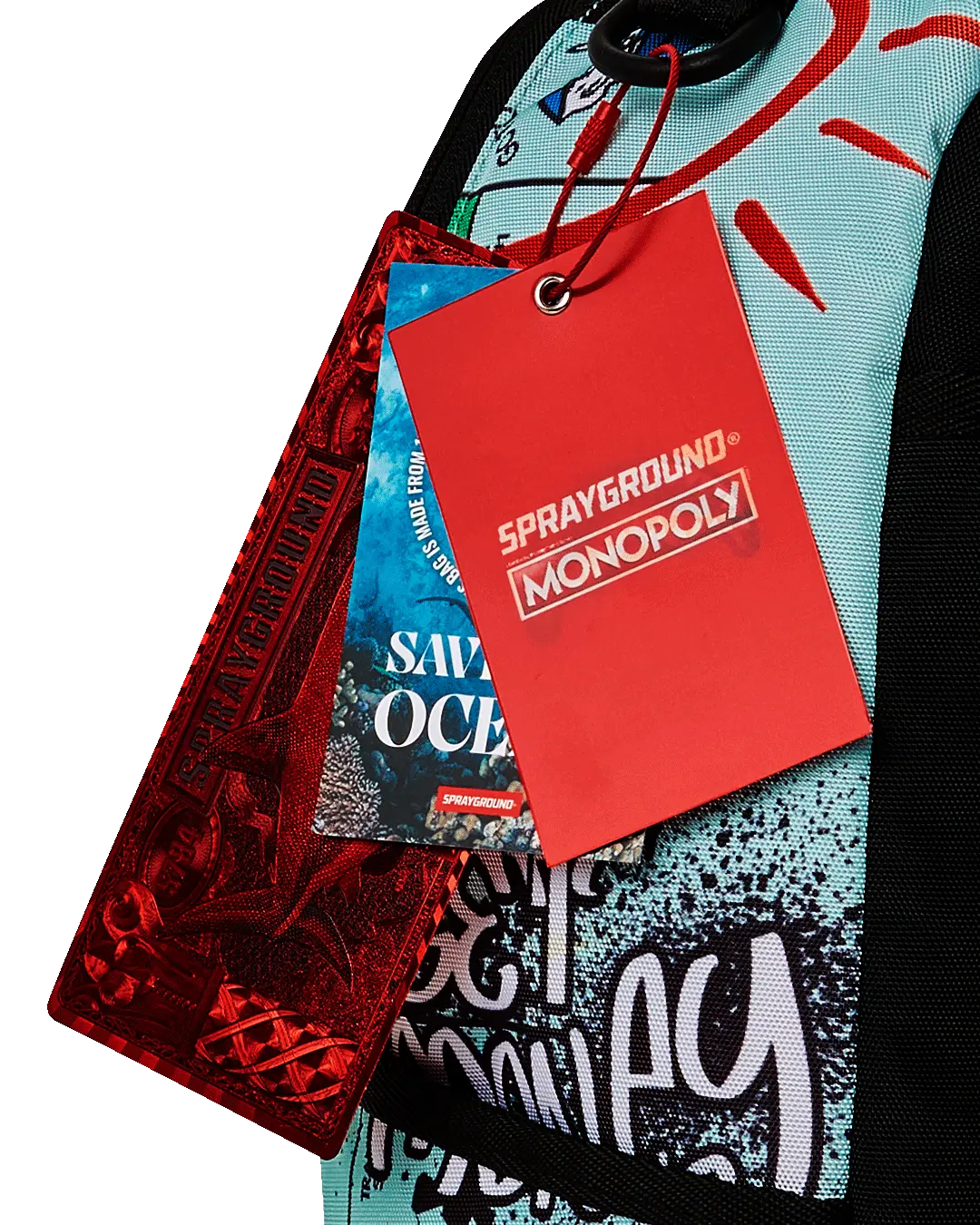 MONOPOLY DO NOT PASS GO DLXSR BACKPACK - Image 11